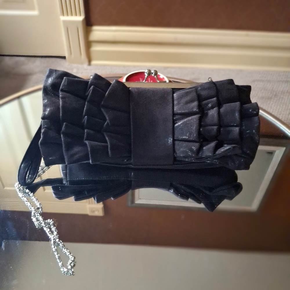 Vintage Black K. Derhy Crossbody Purse